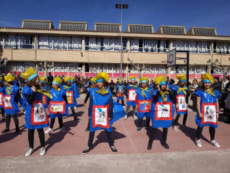 Fotos de la celebración de los carnavales escolares en Navarra