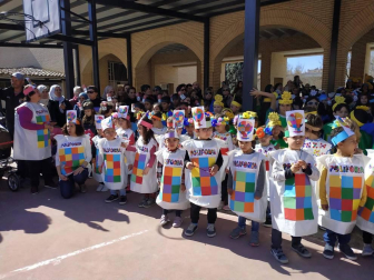 Fotos de la celebración de los carnavales escolares en Navarra