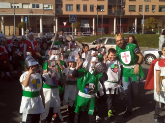 Fotos de la celebración de los carnavales escolares en Navarra
