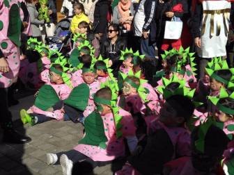 Fotos de la celebración de los carnavales escolares en Navarra