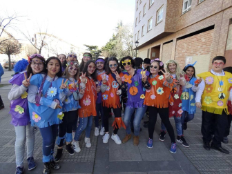 Fotos de la celebración de los carnavales escolares en Navarra