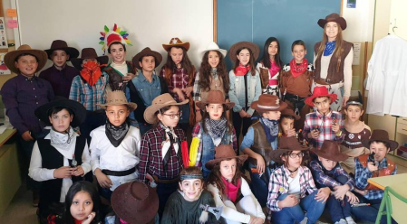 Fotos de la celebración de los carnavales escolares en Navarra
