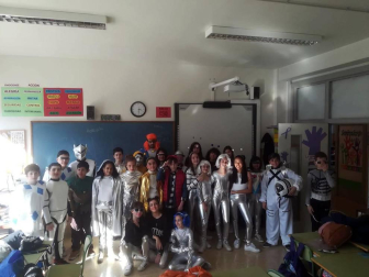 Fotos de la celebración de los carnavales escolares en Navarra