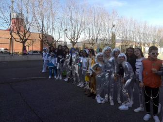 Fotos de la celebración de los carnavales escolares en Navarra