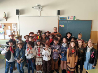 Fotos de la celebración de los carnavales escolares en Navarra