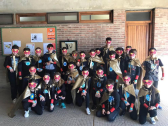 Fotos de la celebración de los carnavales escolares en Navarra