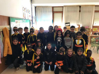 Fotos de la celebración de los carnavales escolares en Navarra