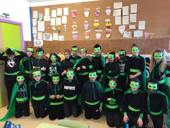 Fotos de la celebración de los carnavales escolares en Navarra