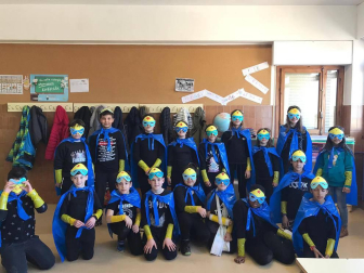 Fotos de la celebración de los carnavales escolares en Navarra