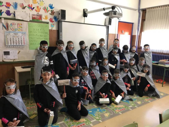 Fotos de la celebración de los carnavales escolares en Navarra