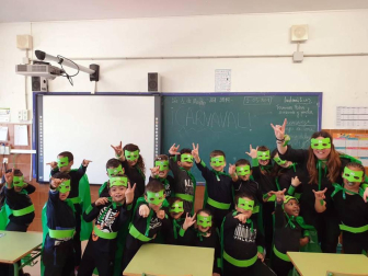 Fotos de la celebración de los carnavales escolares en Navarra