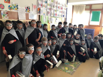 Fotos de la celebración de los carnavales escolares en Navarra