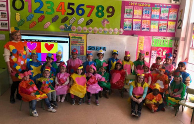 Fotos de la celebración de los carnavales escolares en Navarra