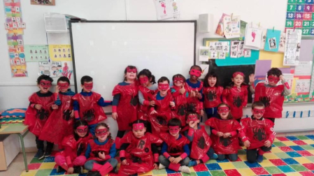 Fotos de la celebración de los carnavales escolares en Navarra