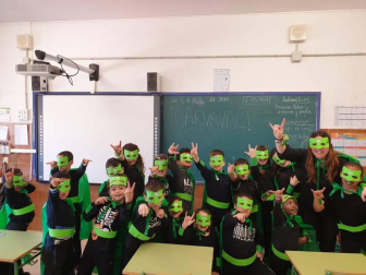 Fotos de la celebración de los carnavales escolares en Navarra