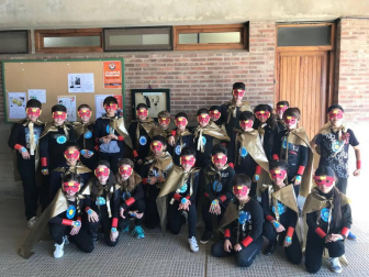 Fotos de la celebración de los carnavales escolares en Navarra