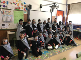 Fotos de la celebración de los carnavales escolares en Navarra
