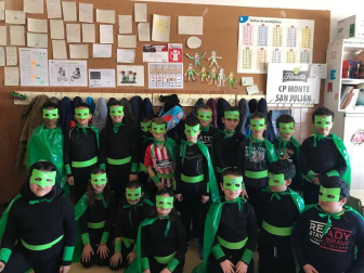 Fotos de la celebración de los carnavales escolares en Navarra