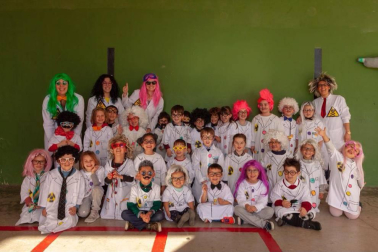 Fotos de la celebración de los carnavales escolares en Navarra