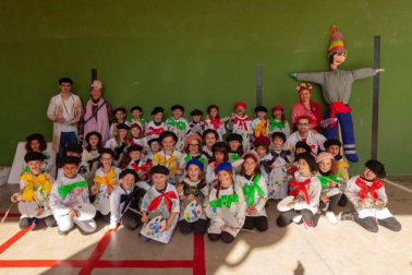 Fotos de la celebración de los carnavales escolares en Navarra