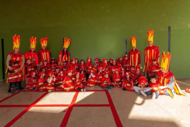 Fotos de la celebración de los carnavales escolares en Navarra