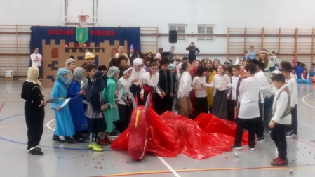 Fotos de la celebración de los carnavales escolares en Navarra