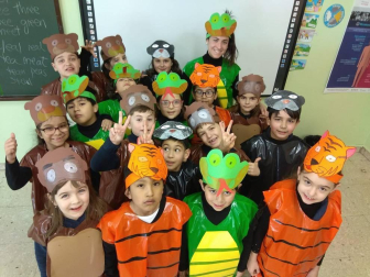 Fotos de la celebración de los carnavales escolares en Navarra