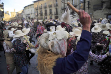 Fotos de la jornada de carnaval del sábado en Olite