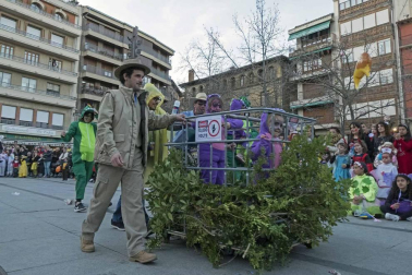 Fotos del carnaval de Estella 2019.