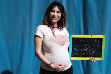 Gritos en una pizarra por la igualdad