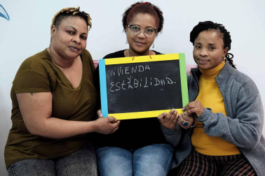 Gritos en una pizarra por la igualdad