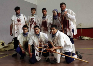 Las fotografías del Carnaval de Alsasua de este martes.