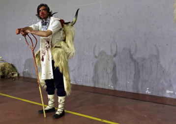 Las fotografías del Carnaval de Alsasua de este martes.