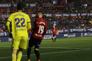 Imágenes del partido del Osasuna-Cádiz.