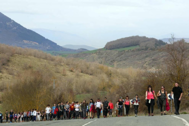 Fotos de la primera Javierada de 2019