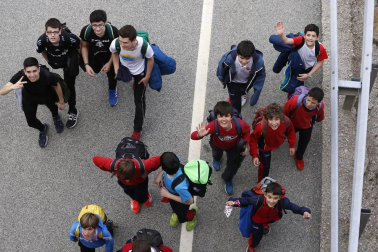 Fotos de la primera Javierada de 2019