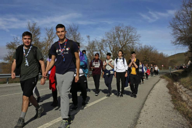 Fotos de la primera Javierada de 2019