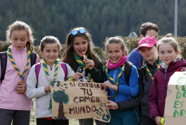 Fotos de la primera Javierada de 2019
