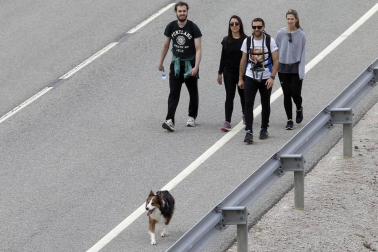 Fotos de la primera Javierada de 2019