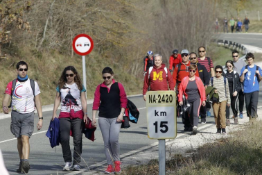 Fotos de la primera Javierada de 2019