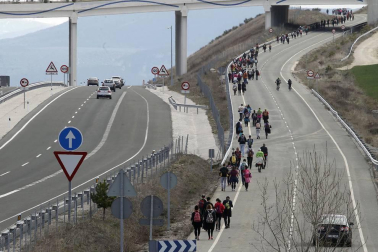 Fotos de la primera Javierada de 2019