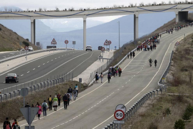 Fotos de la primera Javierada de 2019