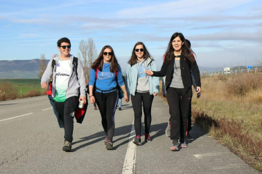 Fotos de la primera Javierada de 2019