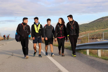 Fotos de la primera Javierada de 2019
