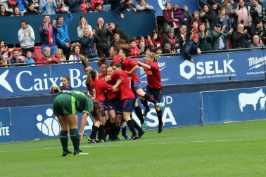 Imágenes del partido Osasuna Femenino-SD Eibar disputado en El Sadar