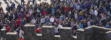 Fotos de la misa de la primera Javierada de 2019.