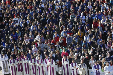 Fotos de la misa de la primera Javierada de 2019.