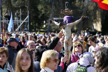 Fotos de la misa de la primera Javierada de 2019.
