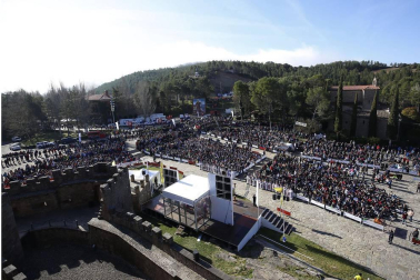 Fotos de la misa de la primera Javierada de 2019.