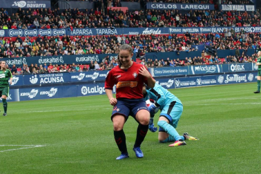 Imágenes del partido Osasuna Femenino-SD Eibar disputado en El Sadar